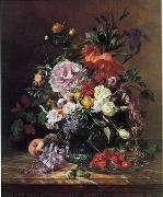 unknow artist Floral, beautiful classical still life of flowers 06 painting